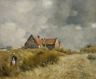 Cottage in the Dunes by Jean Cazin